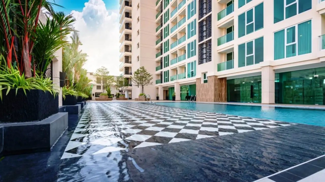 Duplex in City Garden Tower, Pattaya, Thailand 2 bedrooms — photo 6