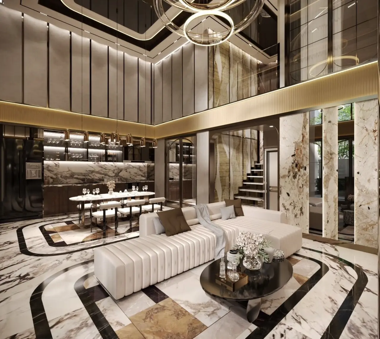 Duplex in Pattaya, Thailand 4 bedrooms — фото 5