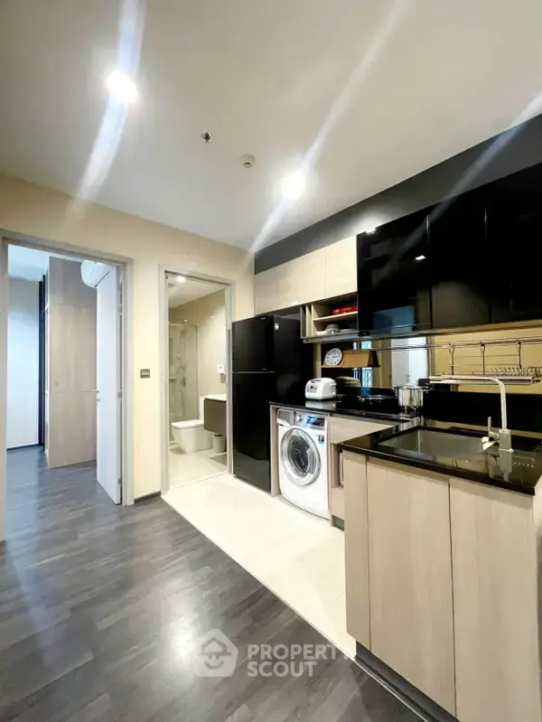 2-BR Condo at The Line Asoke - Ratchada near MRT Phra Ram 9 — photo 3