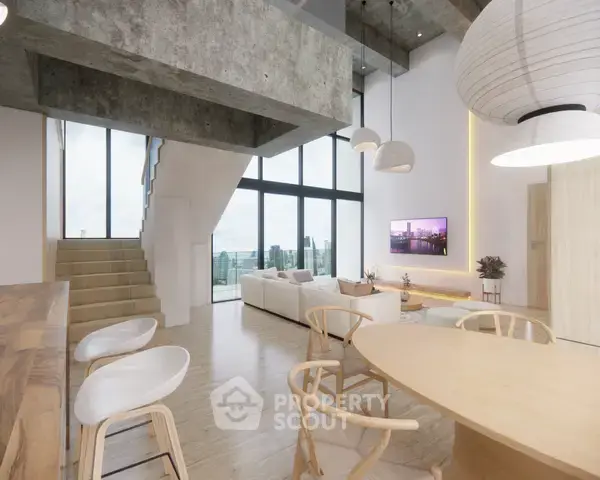 RARE BARESHELL DUPLEX PENTHOUSE IN THONGLOR (SOLD IN CONDITION BARESHELL) — ภาพ 3
