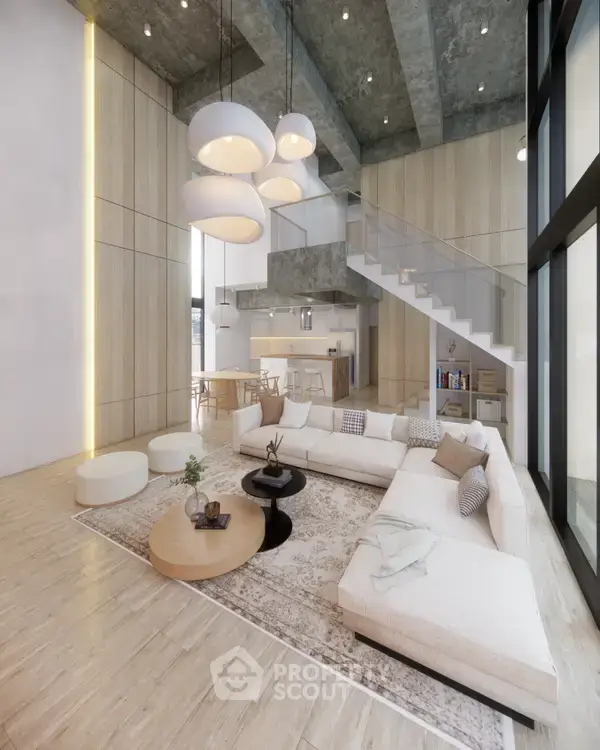 RARE BARESHELL DUPLEX PENTHOUSE IN THONGLOR (SOLD IN CONDITION BARESHELL) — ภาพ 4