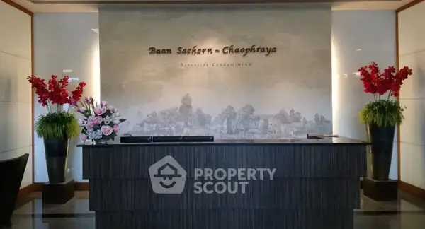 2-BR Condo at Baan Sathorn Chaopraya near BTS Krung Thon Buri — photo 5