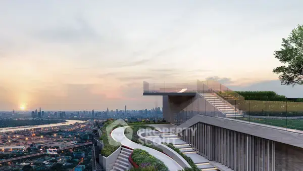 1-BR Condo at KnightsBridge Space Sukhumvit-Rama4 near BTS Phra Khanong — photo 4
