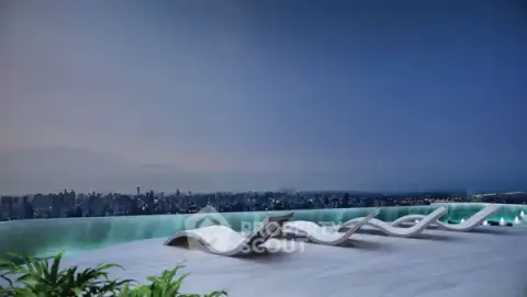 1-BR Condo at KnightsBridge Space Sukhumvit-Rama4 near BTS Phra Khanong — photo 3