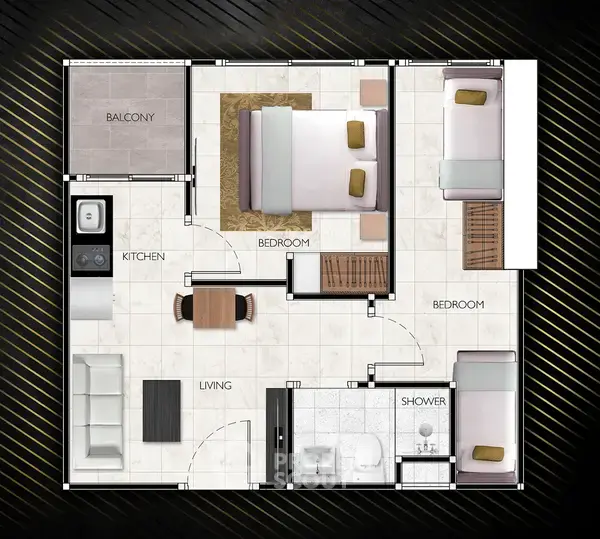 2-BR Condo at Grand Solaire Pattaya close to Pattaya South — photo 5