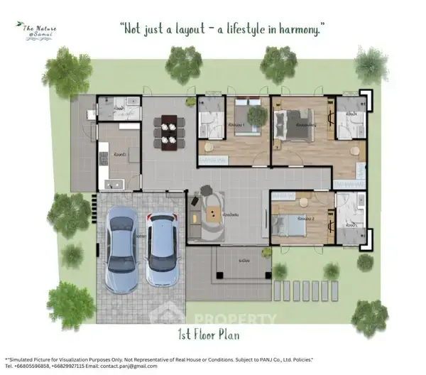 3-BR House in Na Mueang — 照片 3