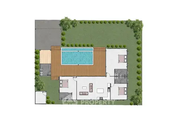 3 bed pool villa Maenam — photo 6