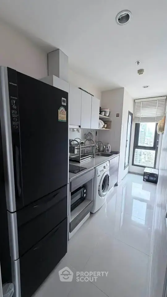 2-BR Condo at Centric Ratchada-Suthisan near MRT Sutthisan — photo 3