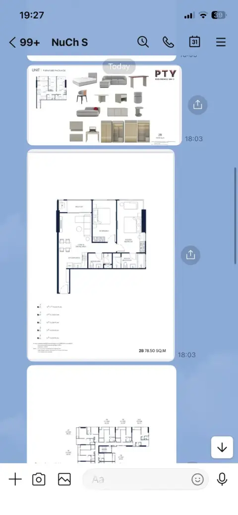 2-BR Condo at PTY Residence Sai 1 close to Pattaya South — photo 3
