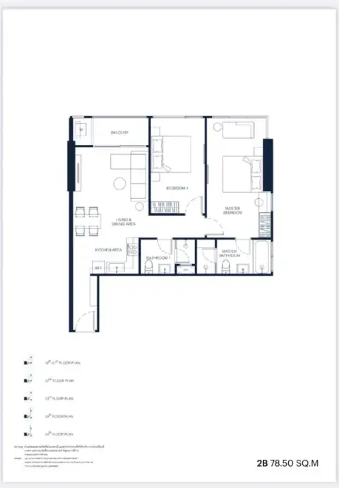 2-BR Condo at PTY Residence Sai 1 close to Pattaya South — photo 2
