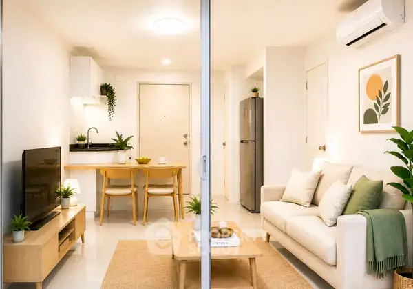 1-BR Condo at The Ville Kaset in Lat Yao — ภาพ 4
