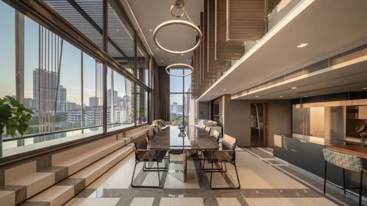 Penthouse in Bangkok, Thailand 4 bedrooms — ภาพ 9