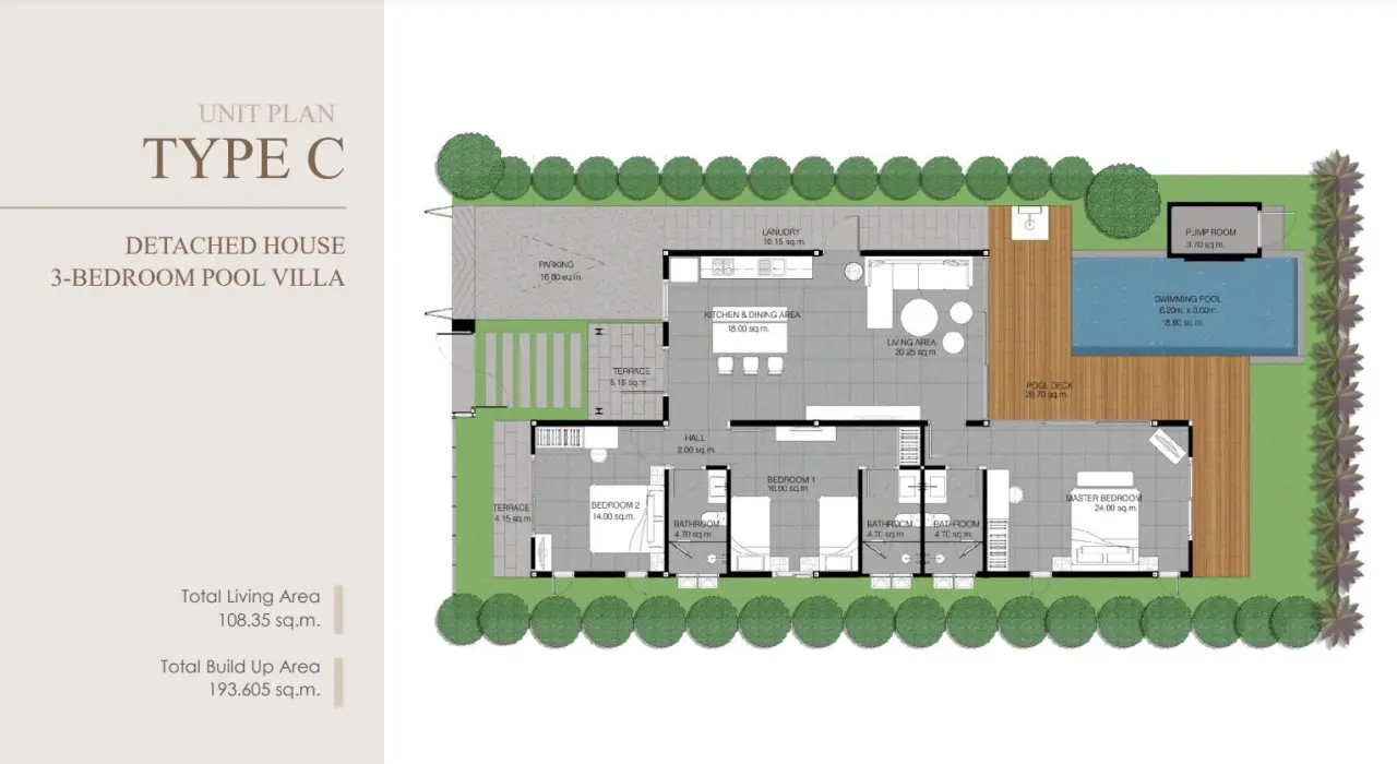 Villa in Coco Kamala, Phuket, Thailand 3 bedrooms — photo 10