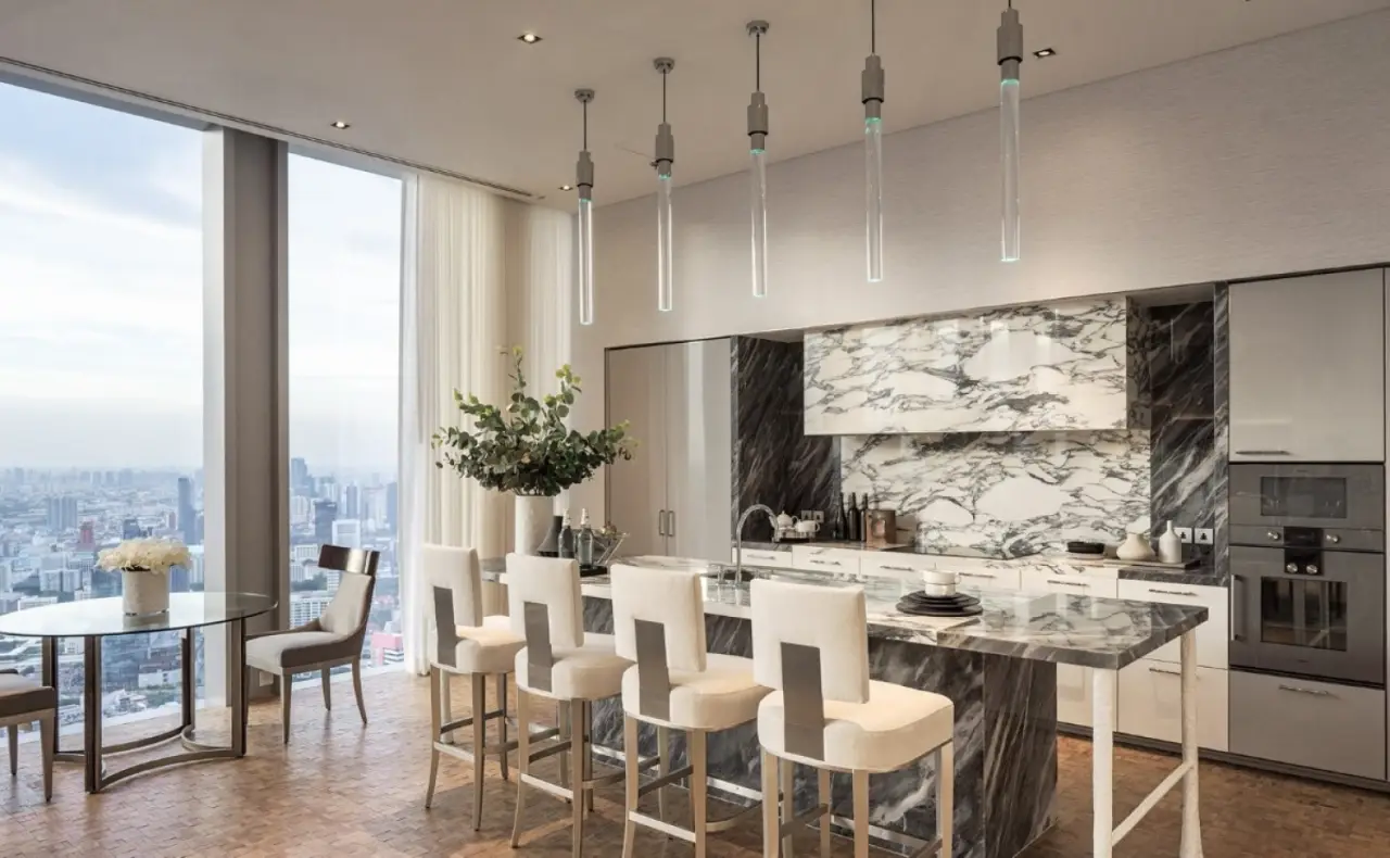 Penthouse in Bangkok, Thailand 4 bedrooms — ภาพ 6