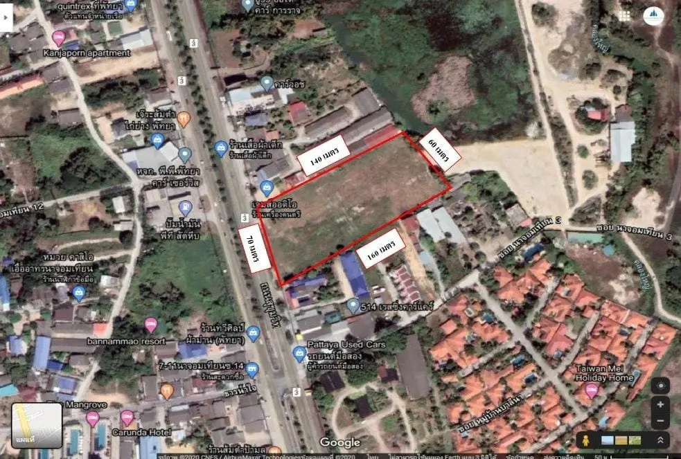 Land in Pattaya, Thailand 11637 sq.m. — photo 6