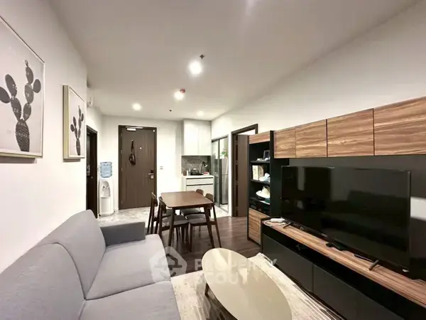 2-BR Condo at Whizdom Inspire Sukhumvit near BTS Punnawithi — photo 2
