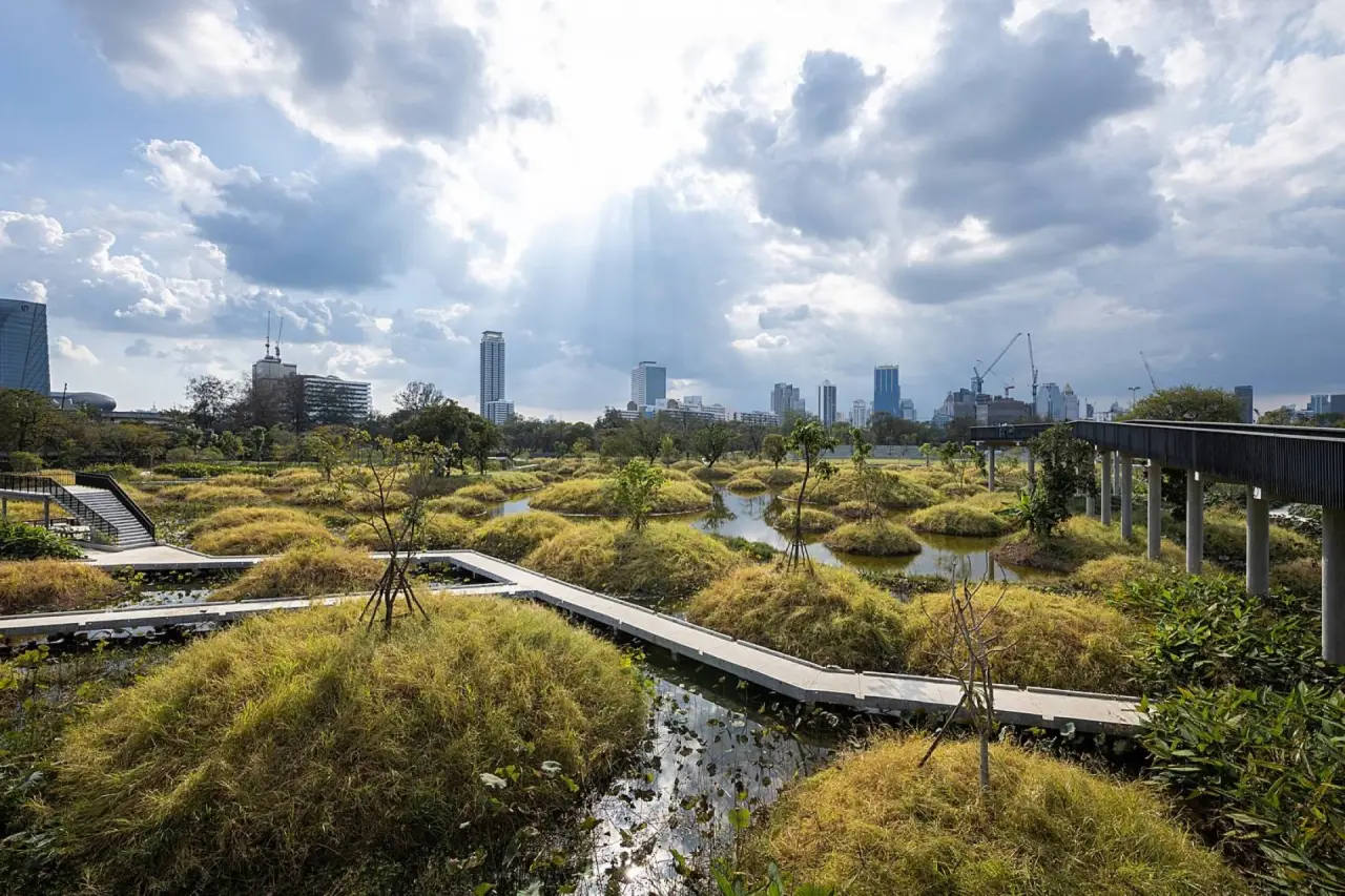 Land in Bangkok, Thailand — 照片 3