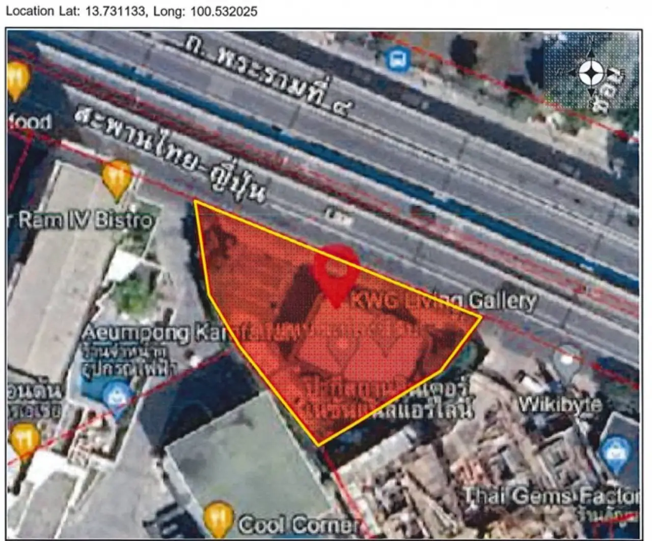 Land in Bangkok, Thailand 1216 sq.m. — 照片 6