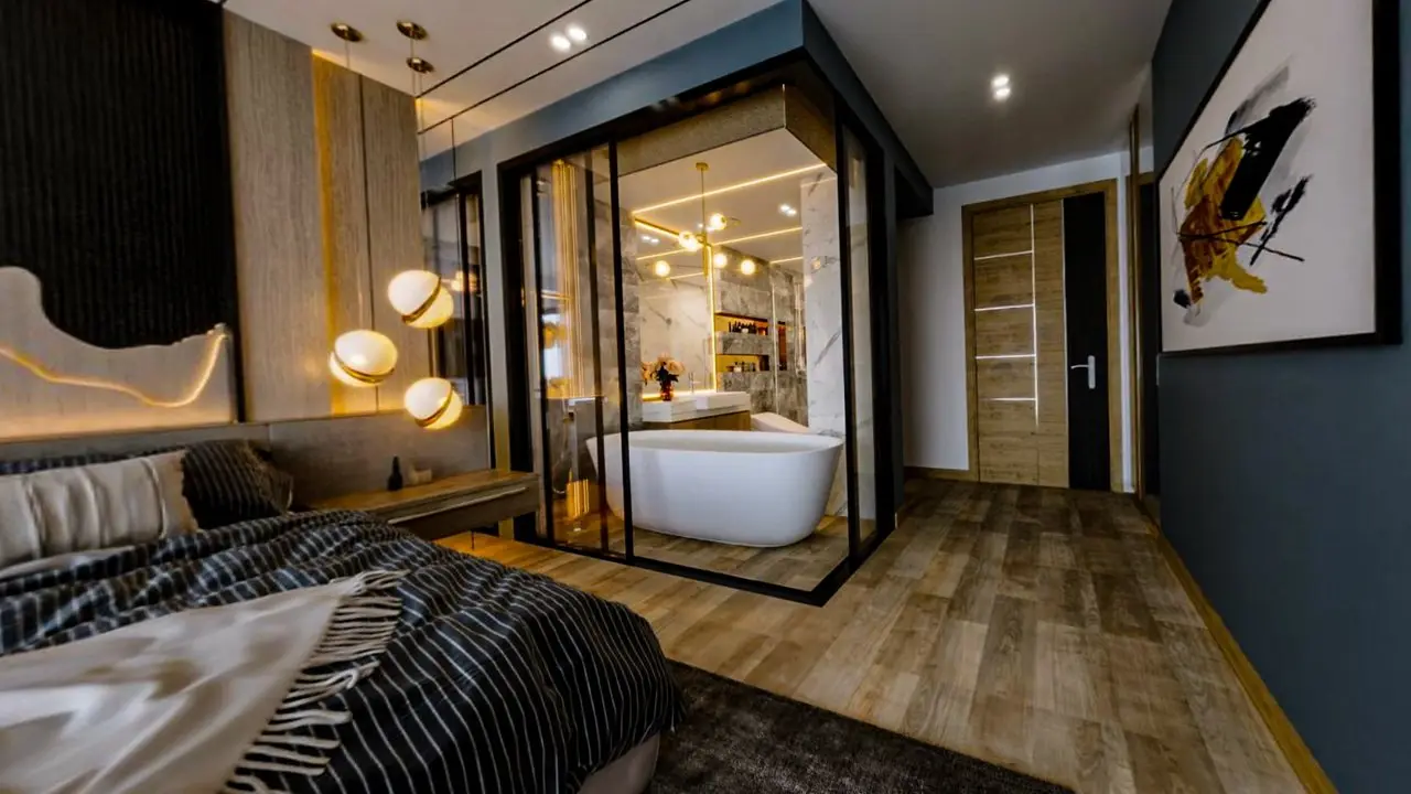 Penthouse in VIP Karon condominium, Phuket, Thailand 2 bedrooms — ภาพ 4