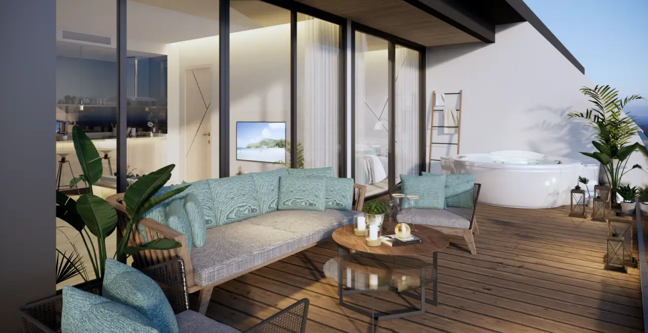Penthouse in Phuket, Thailand 3 bedrooms — ภาพ 2
