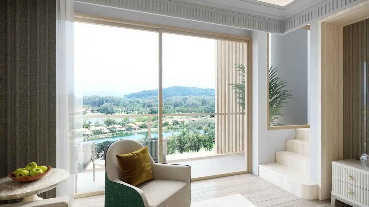 Duplex in The Ozone Lagunia Condominium, Phuket, Thailand 2 bedrooms — фото 2