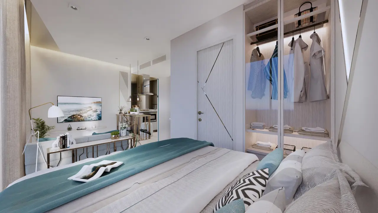 Studio in the Condo in Phuket, Thailand in The One — 照片 2