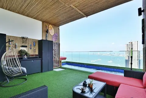 Penthouse in Pattaya, Thailand 3 bedrooms — ภาพ 2