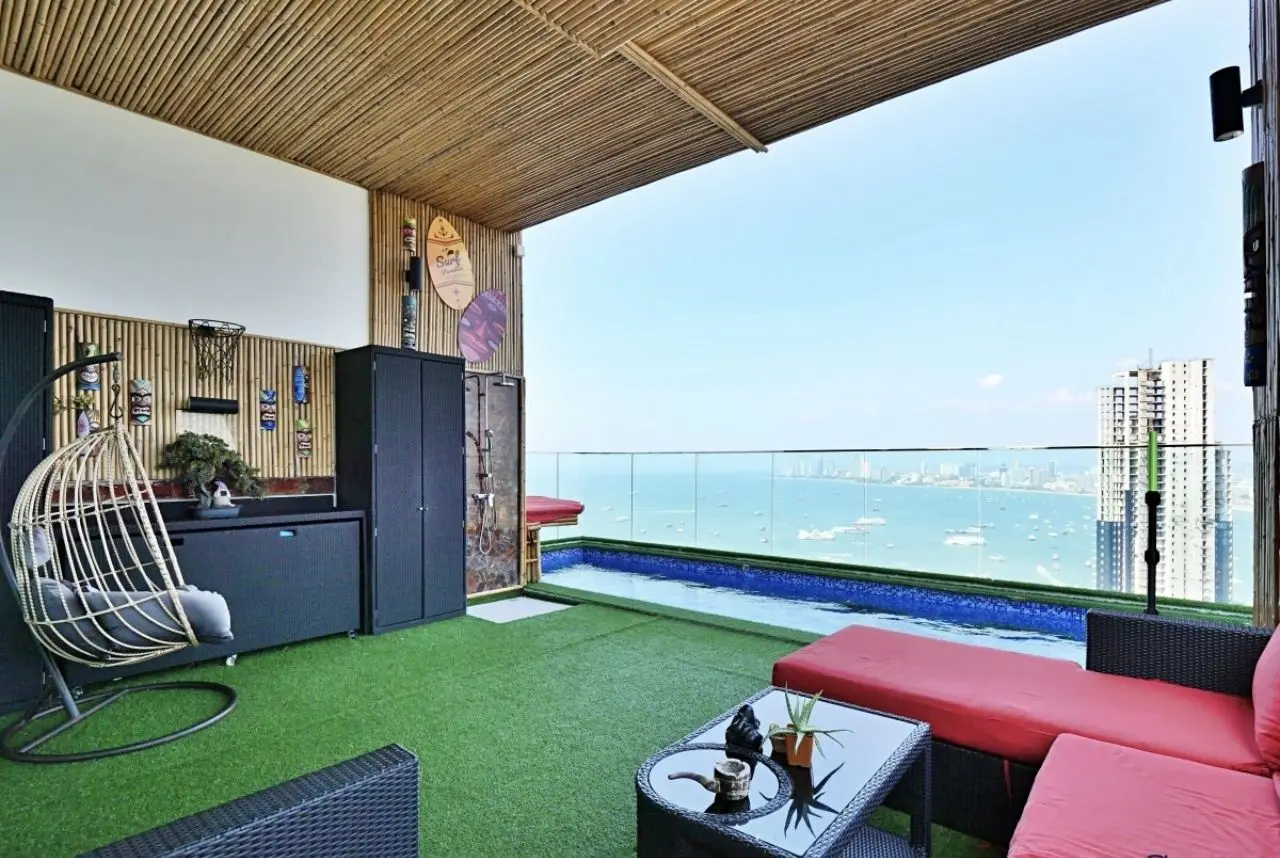 Penthouse in Pattaya, Thailand 3 bedrooms — ภาพ 2