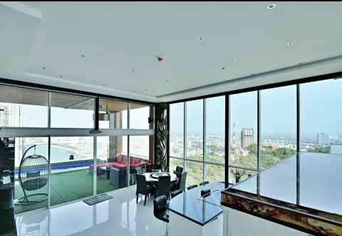 Penthouse in Pattaya, Thailand 3 bedrooms — ภาพ 5
