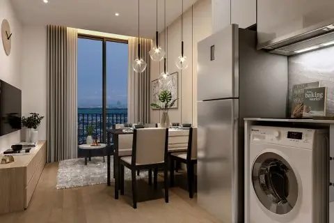 Condo in Phuket, Thailand, 3 bedrooms in Skyrise Avenue Skv64