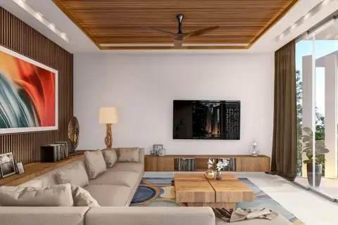 Condo in Ko Samui, Thailand, 3 bedrooms in SANTI VISTA VILLAS