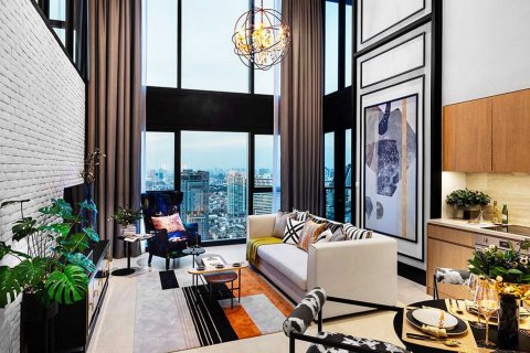 Condo in Bangkok, Thailand, 2 bedrooms in The Lofts Silom № 9430