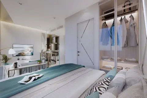 Studio in the Condo in Phuket, Thailand in The One