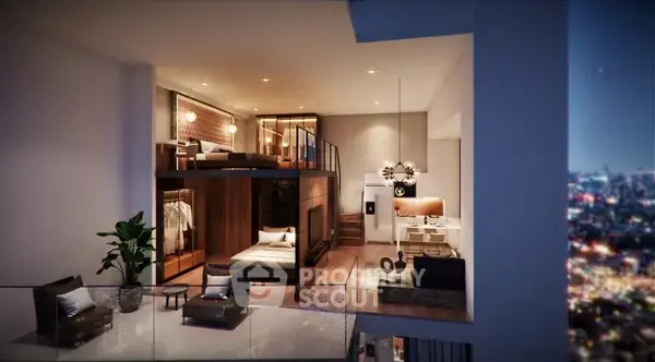 3-BR Condo at Landmark @MRTA Station in Bang Kapi