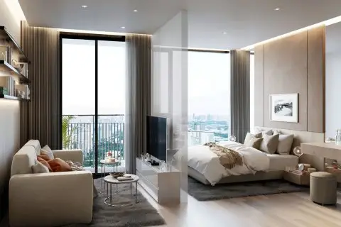 Condo in Phuket, Thailand, 2 bedrooms in Skyrise Avenue Skv64