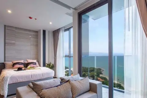 Condo in Pattaya, Thailand, 2 bedrooms in Andromeda Condominium