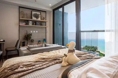 Condo in Pattaya, Thailand, 2 bedrooms in Andromeda Condominium