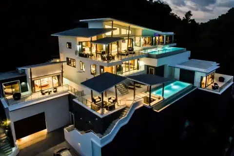 Villa in Ko Samui, Thailand 4 bedrooms