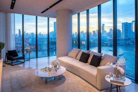 Condo in Bangkok, Thailand, 4 bedrooms in Banyan Tree Residence Riverside Bangkok № 9398