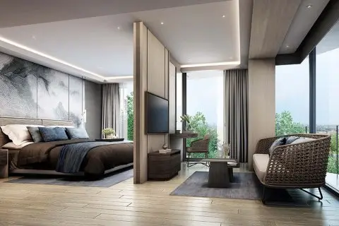 Studio in the Condo in Pattaya, Thailand in RAMADA MIRA NORTH PATTAYA