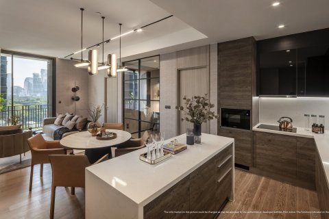 Condo in Bangkok, Thailand, 2 bedrooms in Muniq Langsuan № 82981