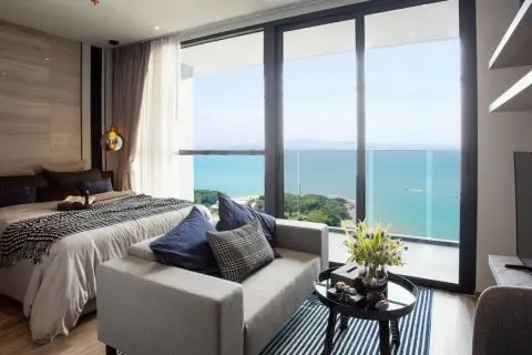 Studio in the Condo in Pattaya, Thailand in Andromeda Condominium