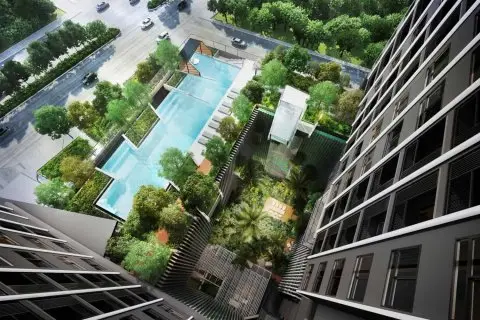 Condo in Bangkok, Thailand, 1 bedroom in IDEO SUKHUMVIT RAMA 4