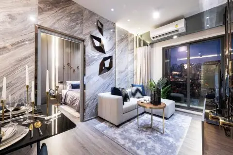 Condo in Bangkok, Thailand, 2 bedrooms in IDEO SUKHUMVIT RAMA 4