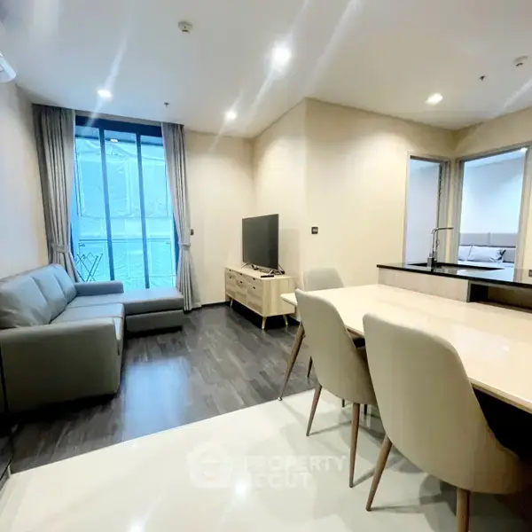 2-BR Condo at The Line Asoke - Ratchada near MRT Phra Ram 9