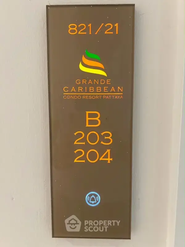 2-BR Condo at Grande Caribbean Condo Resort Pattaya close to Pattaya South
