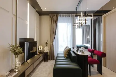Studio in the Condo in Bangkok, Thailand in Ashton Asoke Rama 9